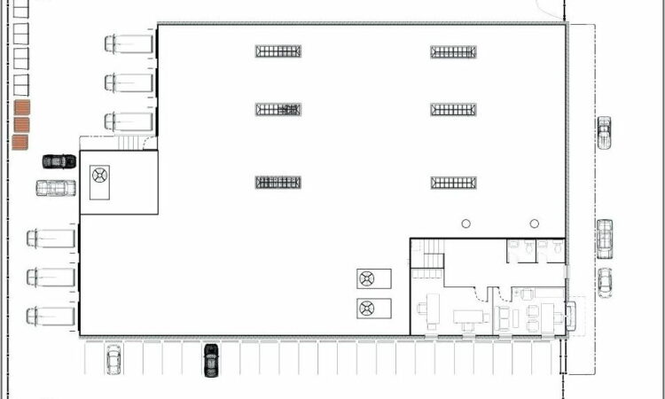 Visio Warehouse Floor Plan Template