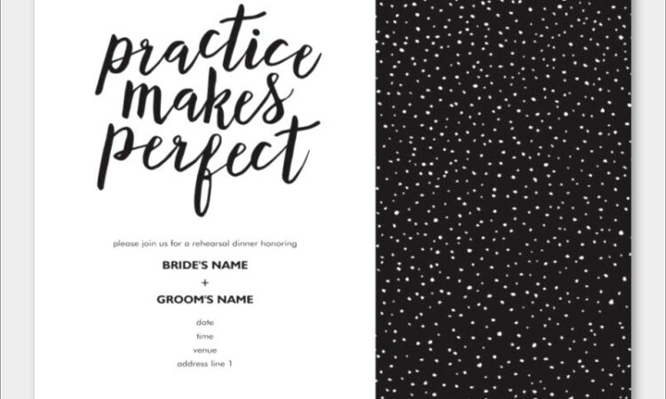 Vistaprint Wedding Rehearsal Dinner Invitations