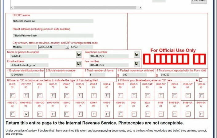 W2 Form Template 2016 Printable