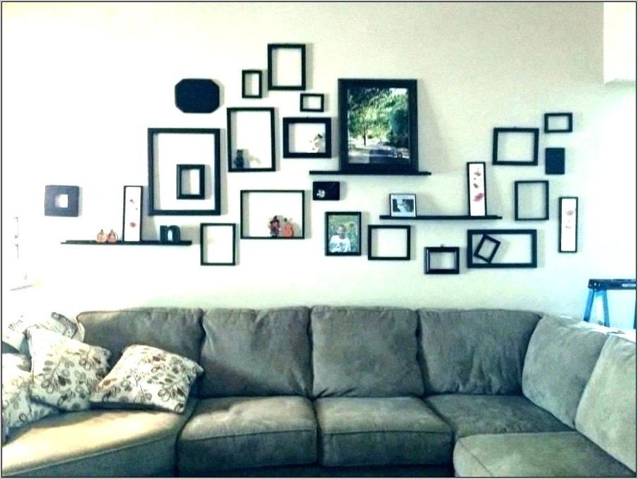 Wall Picture Frame Collage Template