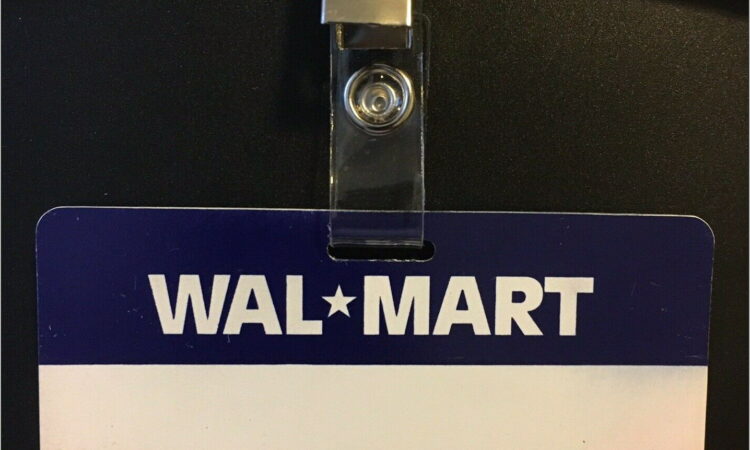 Walmart Employee Name Tag Template