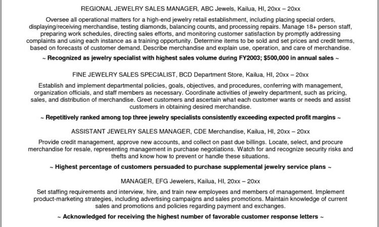 Warehouse Executive Resume Sample Pdf