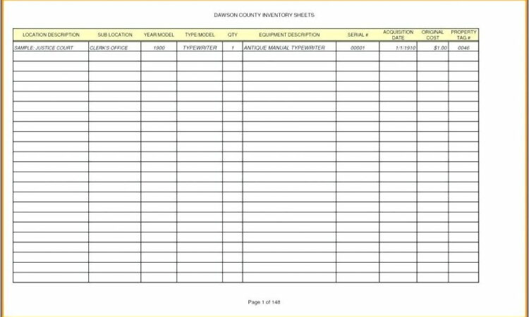 Warehouse Inventory Report Template