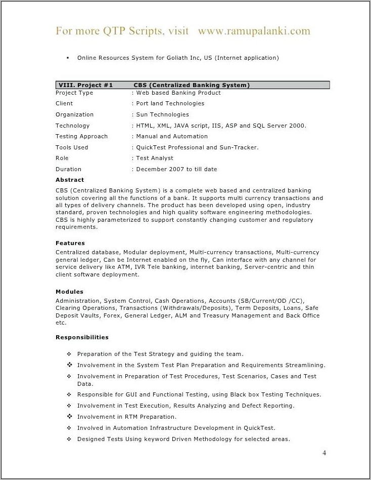 Warehouse Manager Job Resume