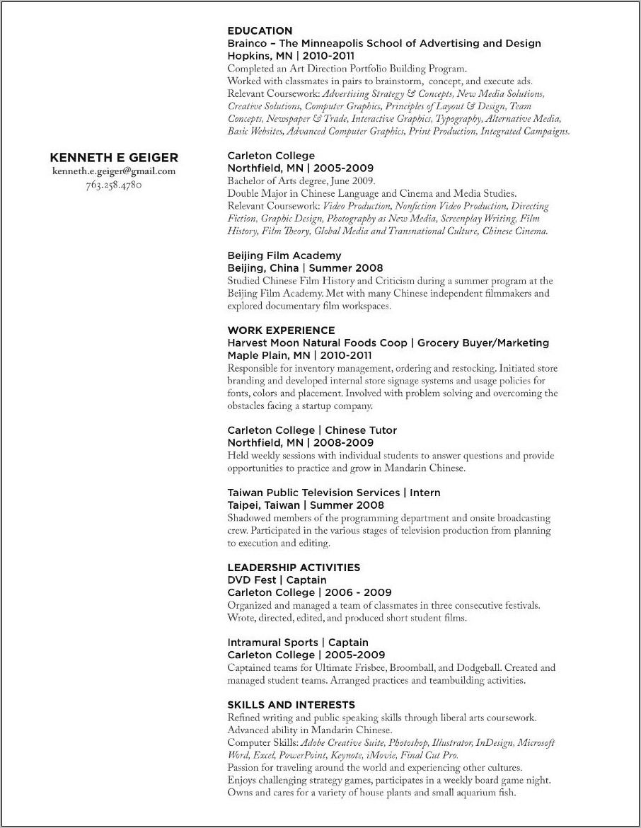 Warehouse Manager Resume Sample Pdf