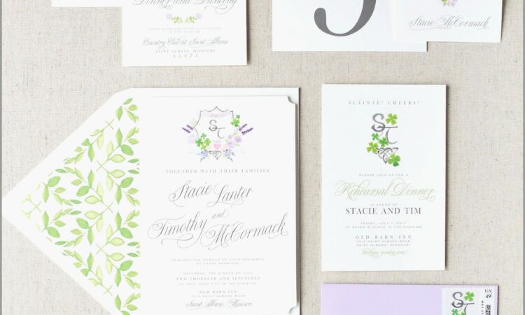 Watercolor Ombre Wedding Invitations