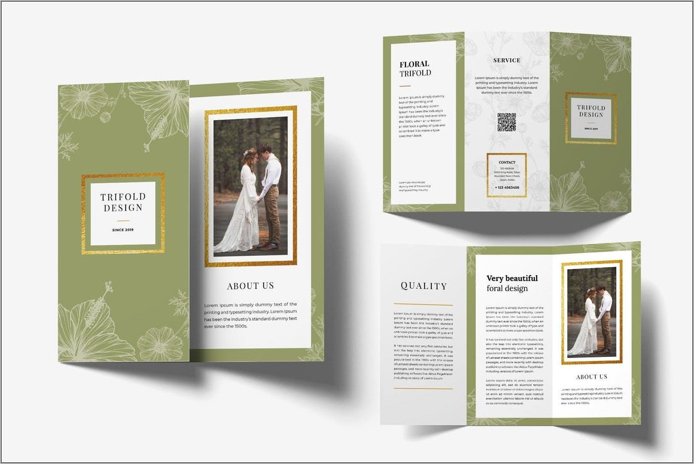 Wedding Brochure Template Indesign