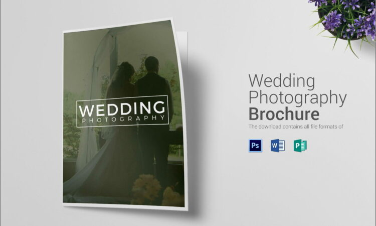 Wedding Brochure Template Publisher