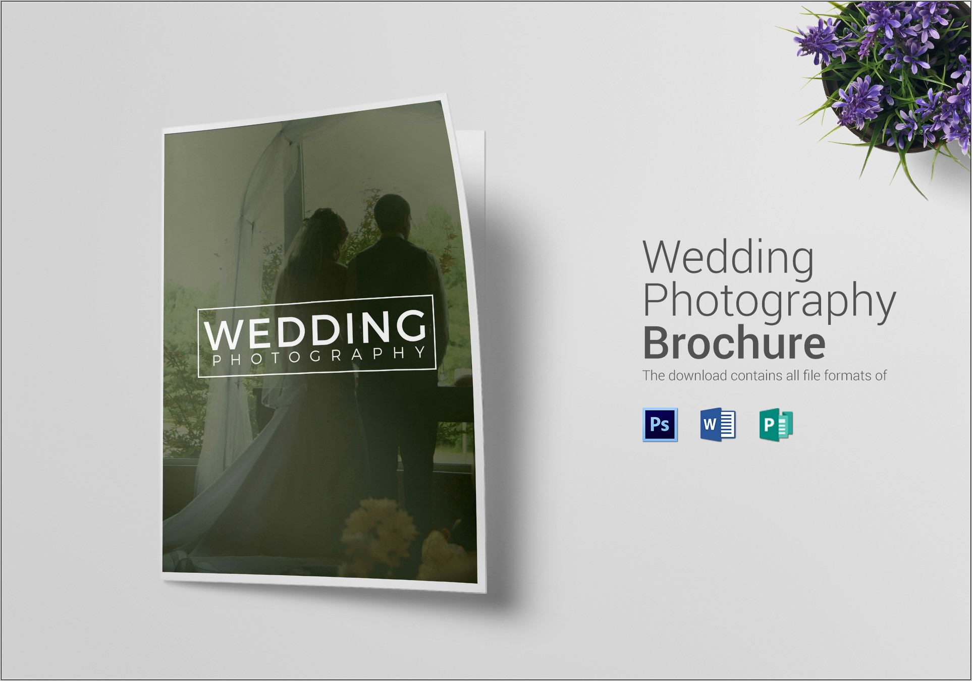 Wedding Brochure Template Publisher