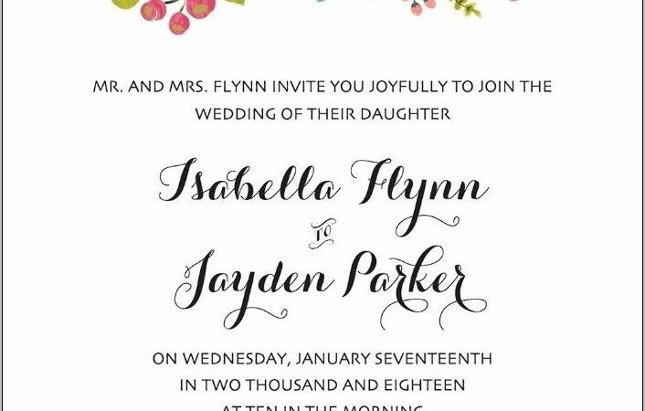 Wedding E Invitation Templates