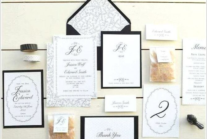 Wedding Invitation Kits Uk