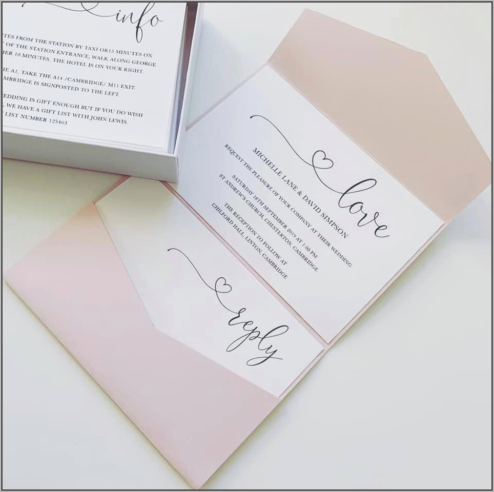 Wedding Invitation Mail Content