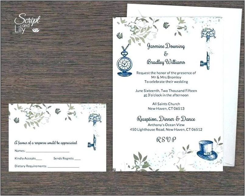 Wedding Invitation Template For Pages Mac