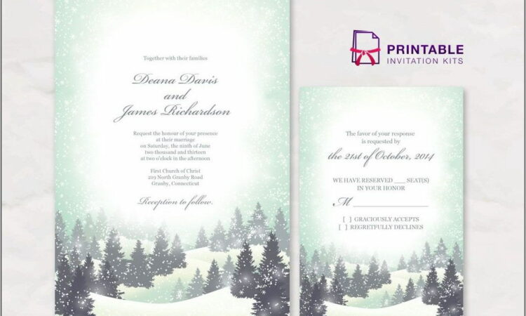 Wedding Invitation Templates Pdf Download