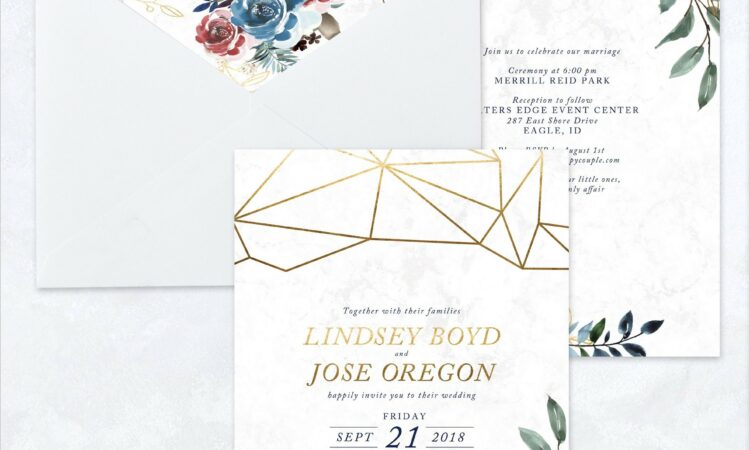 Wedding Invitations Boise Idaho