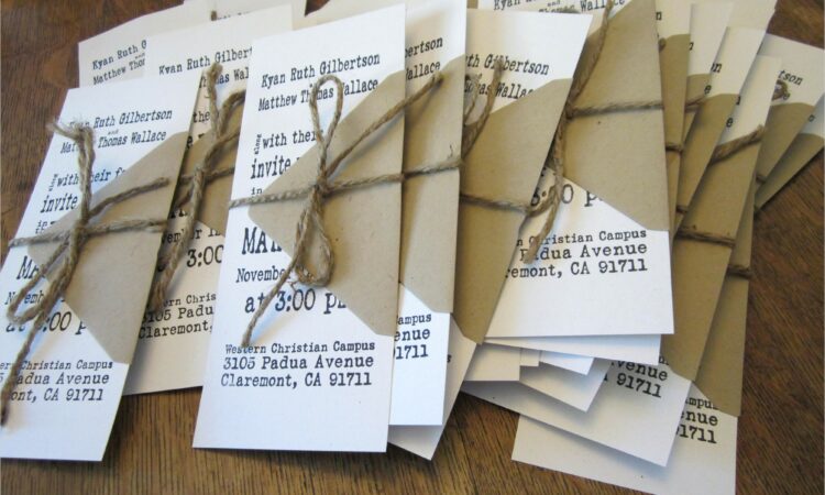 Wedding Invitations Under 1