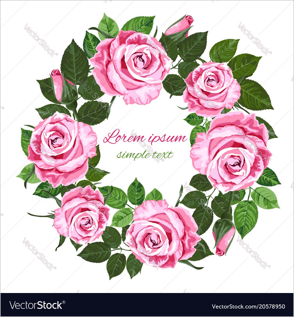 Wedding Invitations With Roses