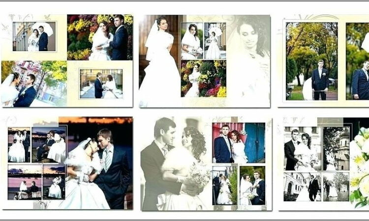 Wedding Photobook Template Free Download