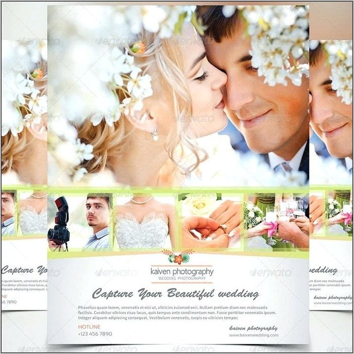 Wedding Photographer Flyer Template Free Download