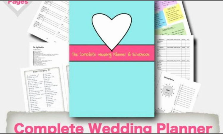 Wedding Planner Binder Templates