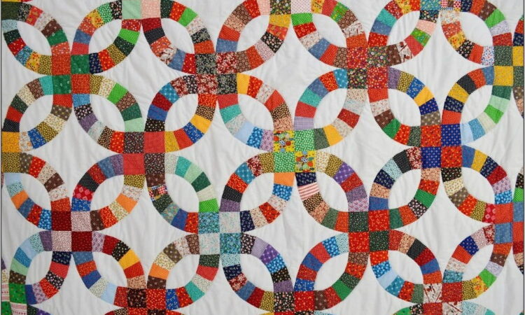 Wedding Ring Quilt Pattern Kit