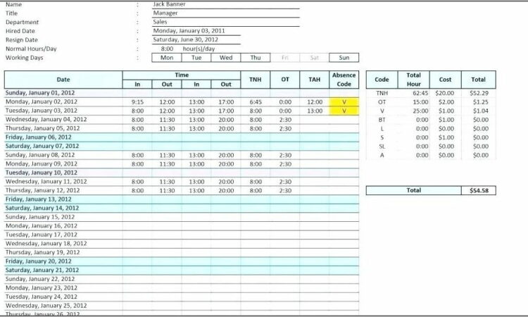 Weekly Call Plan Template