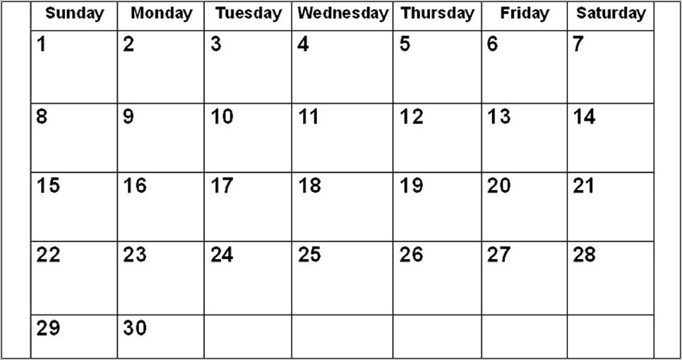 Weekly Schedule Calendar Template 2014