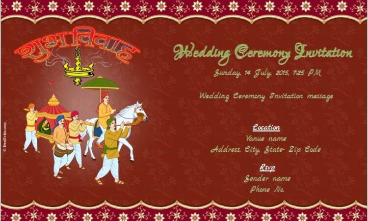 Whatsapp Wedding Invitation Free Online