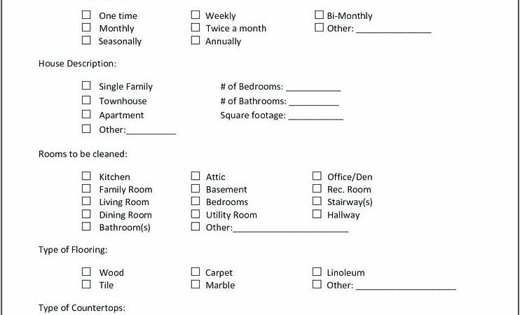 Window Cleaning Contract Forms