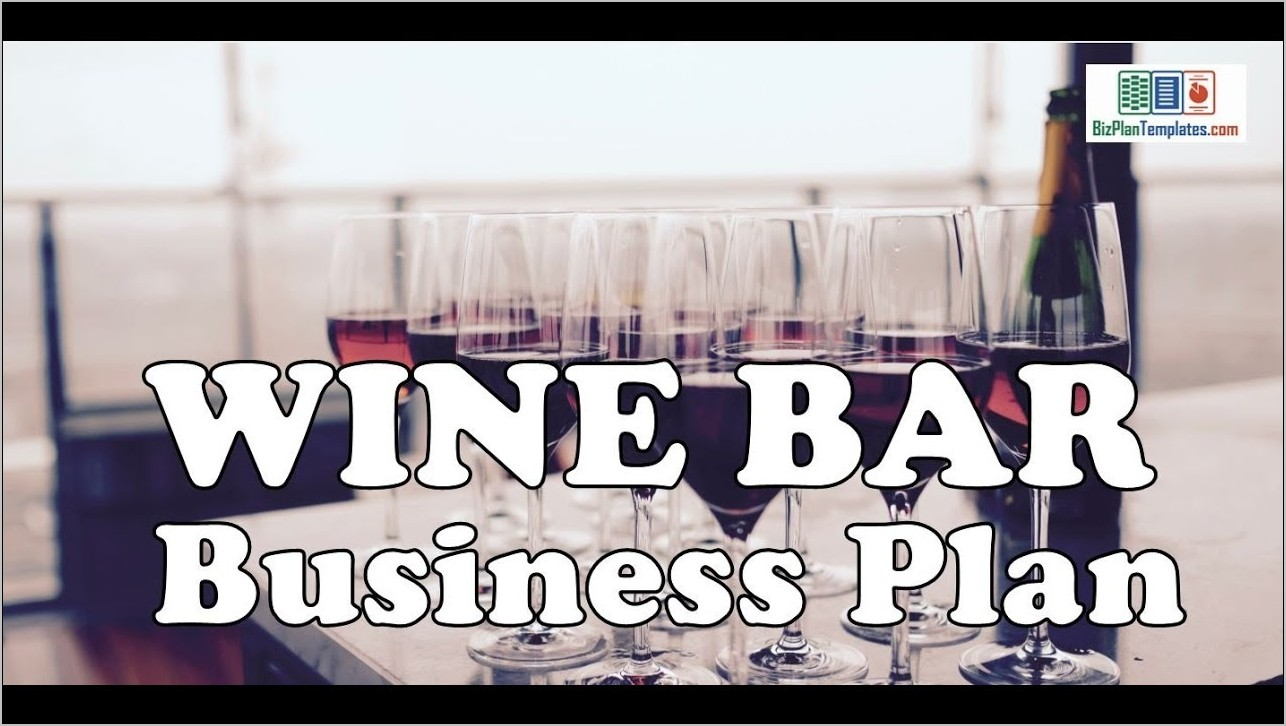 Wine Business Plan Template
