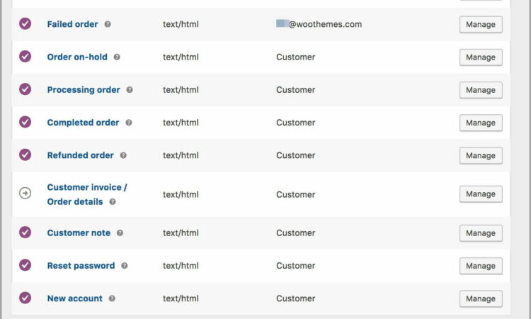 Woocommerce Change Email Templates