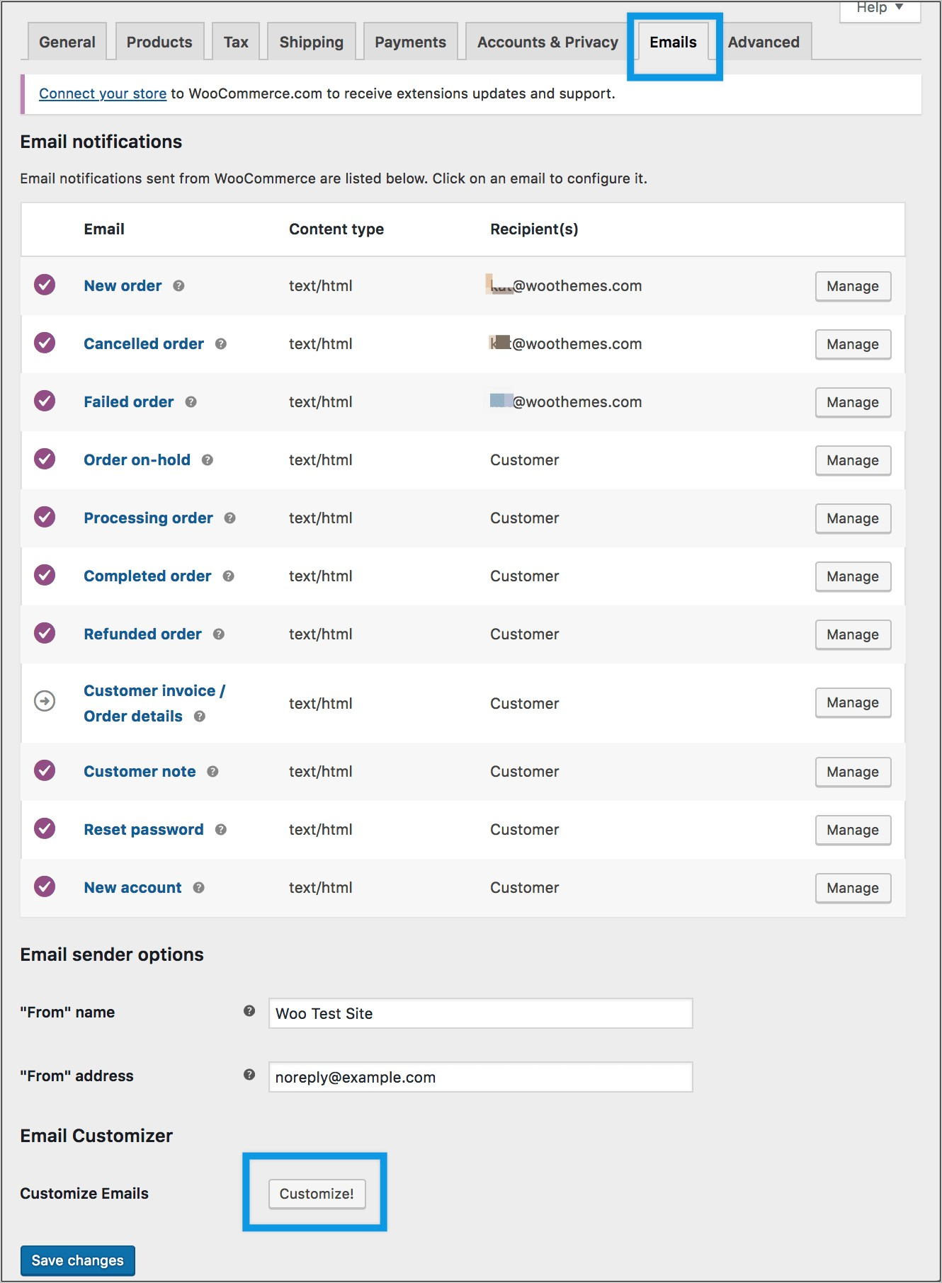 Woocommerce Change Email Templates
