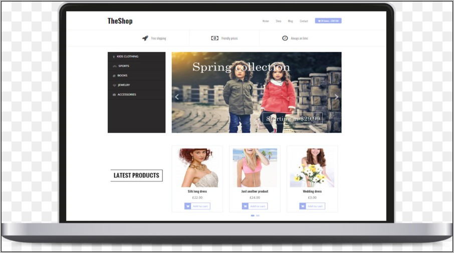 Woocommerce Template Free Download
