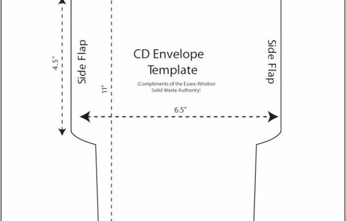 Word Template To Print Envelope