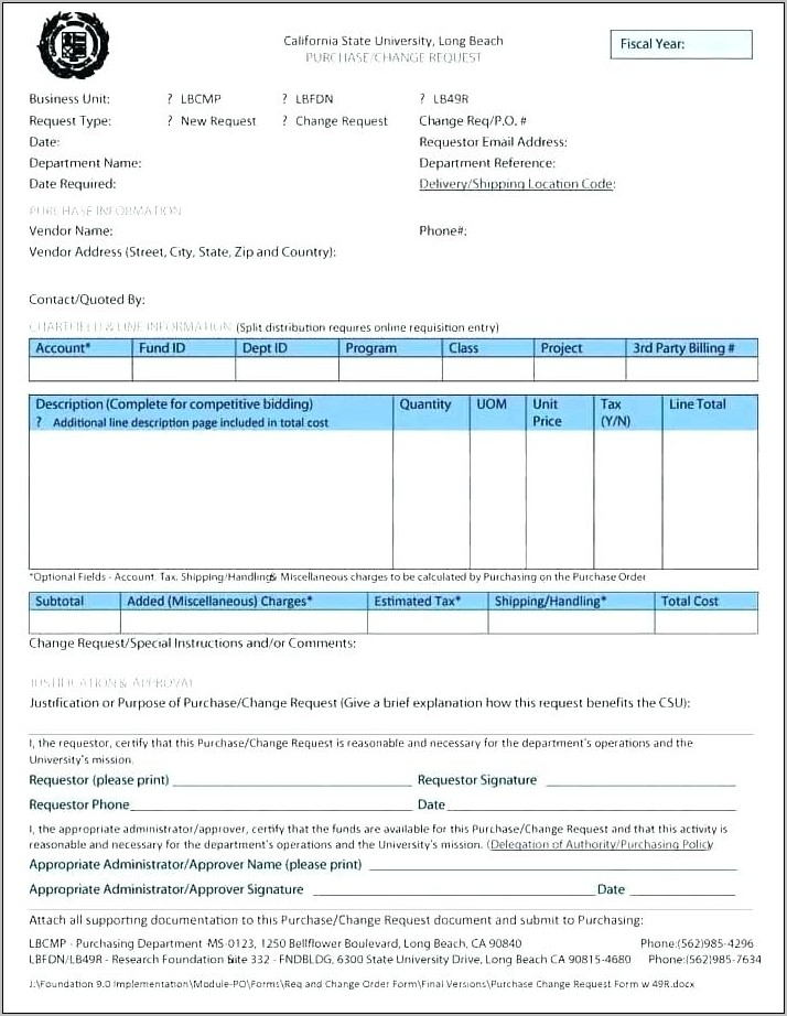 Work Order Template For Quickbooks