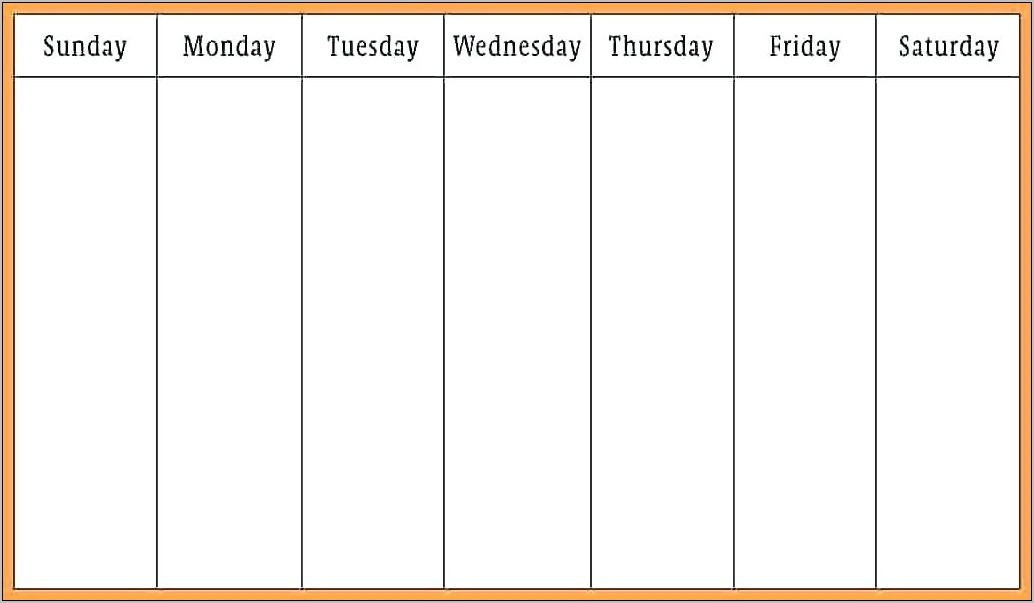 Work Schedule Calendar Template 2019