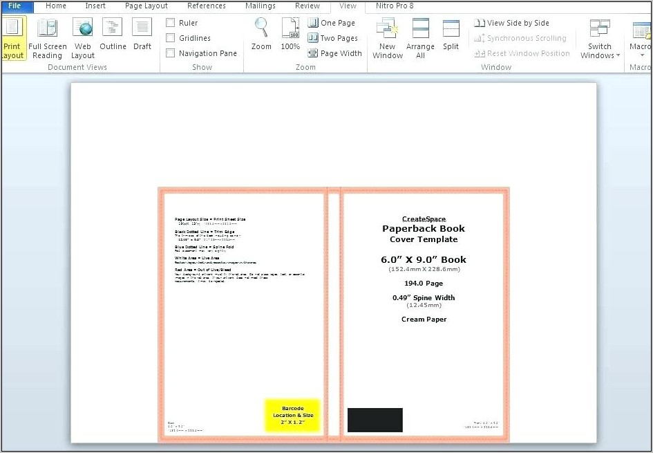 Yearbook Template For Microsoft Word