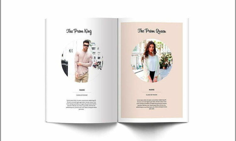 Yearbook Template Indesign Free