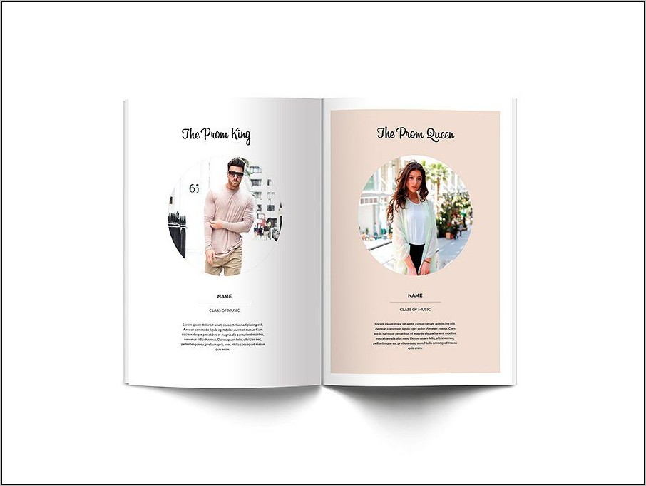 Yearbook Template Indesign Free