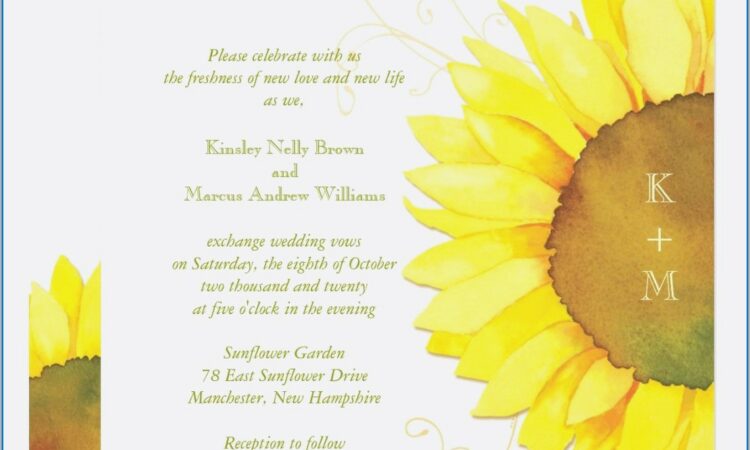 Yellow And Pink Wedding Invitations