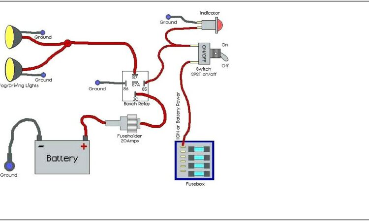 120v Illuminated Rocker Switch Wiring Diagram