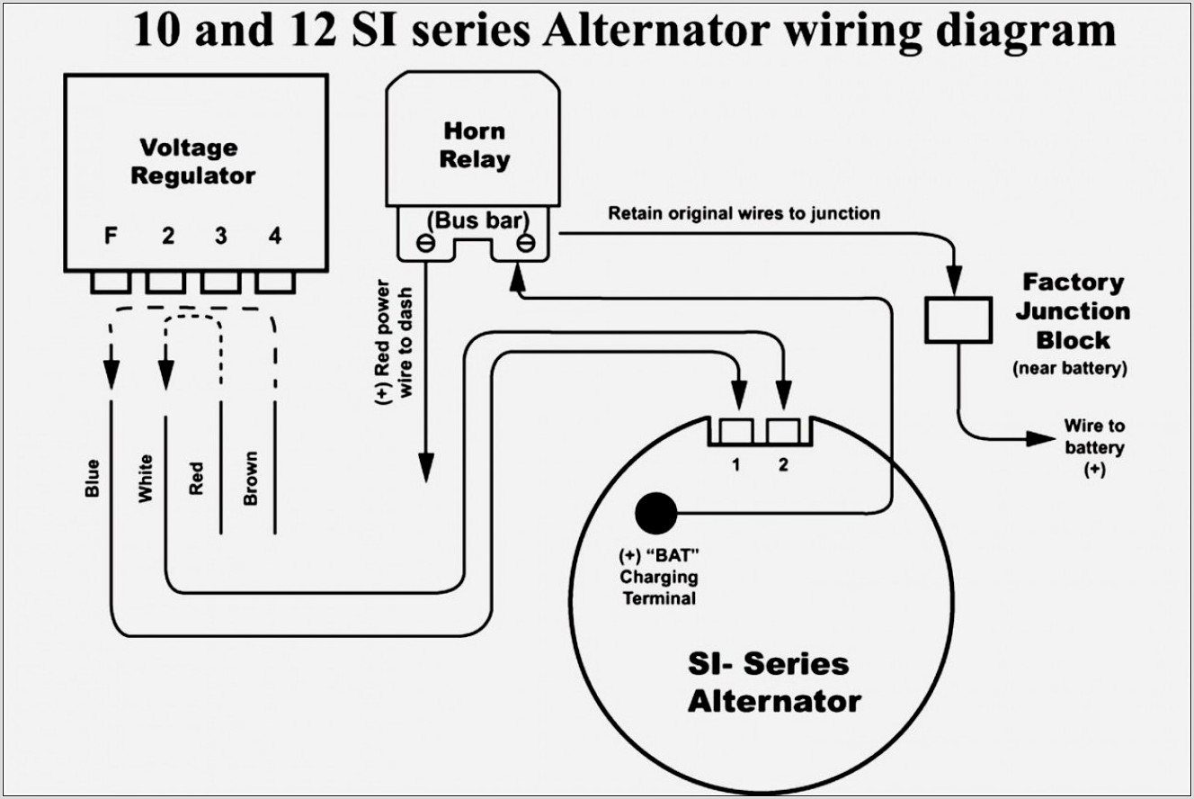 12v Alternator Voltage Regulator Circuit Diagram