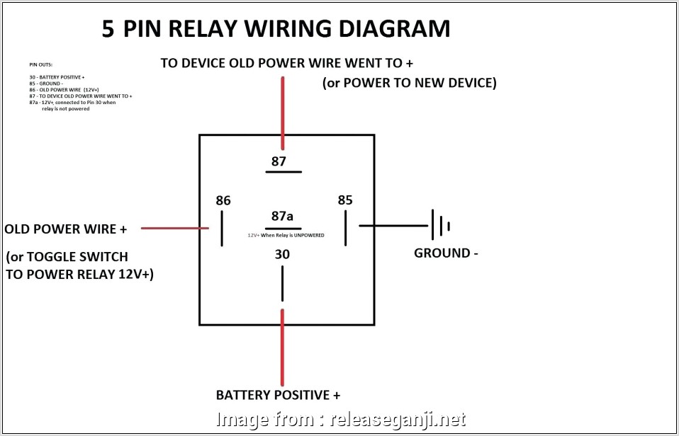 12v Automotive Relay Wiring Diagram