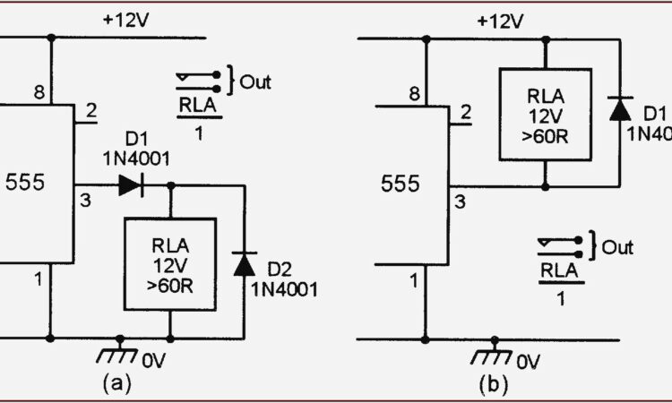 12v Time Delay Relay Circuit Diagram