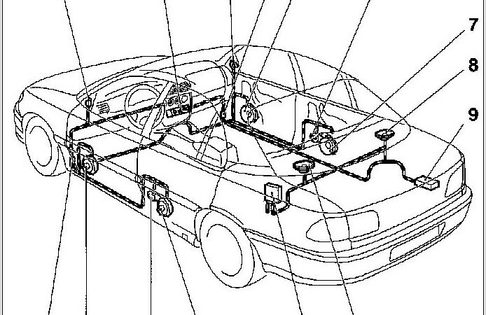 14 Circuit Wiring Harness Diagram