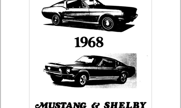 1968 Mustang Wiring Diagram Manual