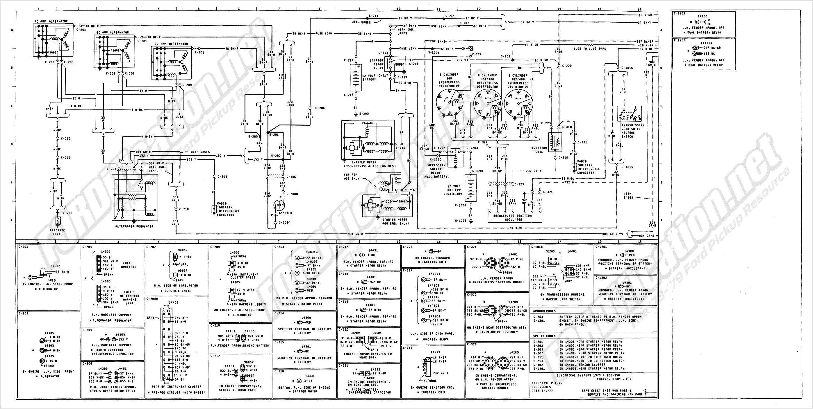 1979 Ford Bronco Wiring Diagram