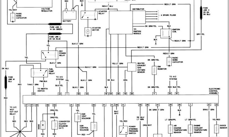 1989 Ford Bronco Wiring Diagram