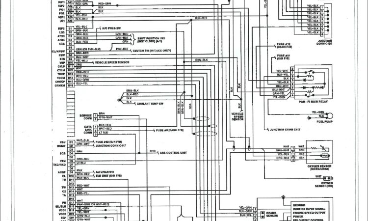 1993 Honda Accord Ignition Wiring Diagram