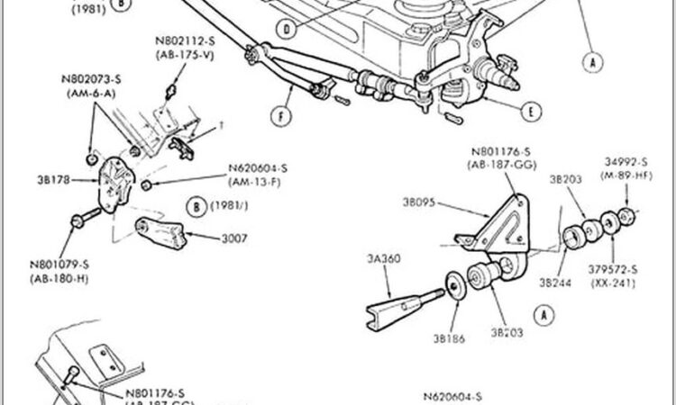 1994 Ford F150 Front Suspension Diagram